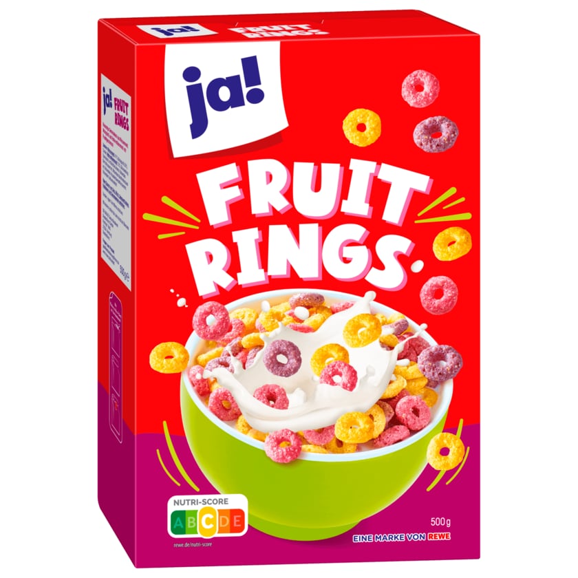 ja! Fruit Rings 500g